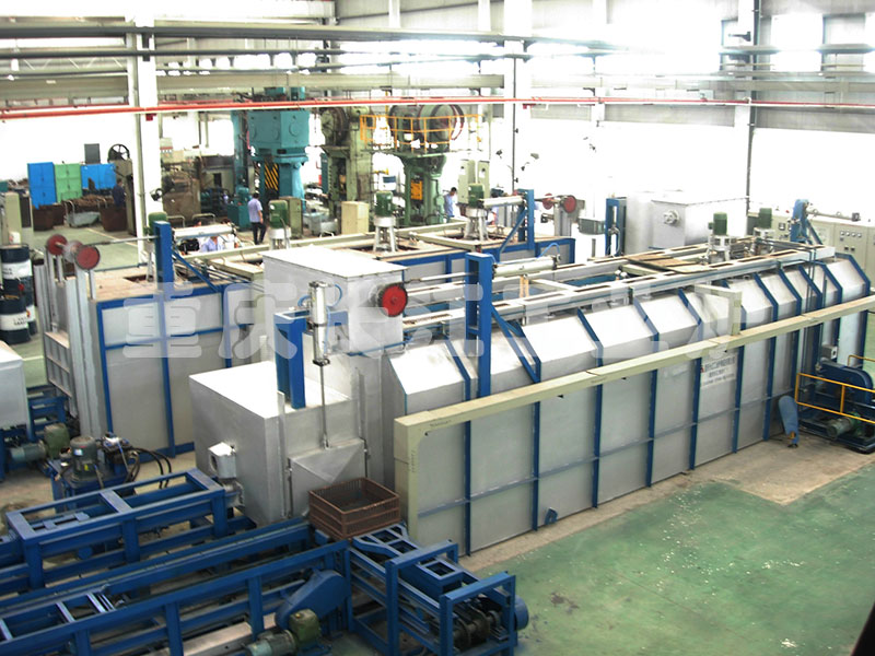 推盤式電加熱等溫正火生產線